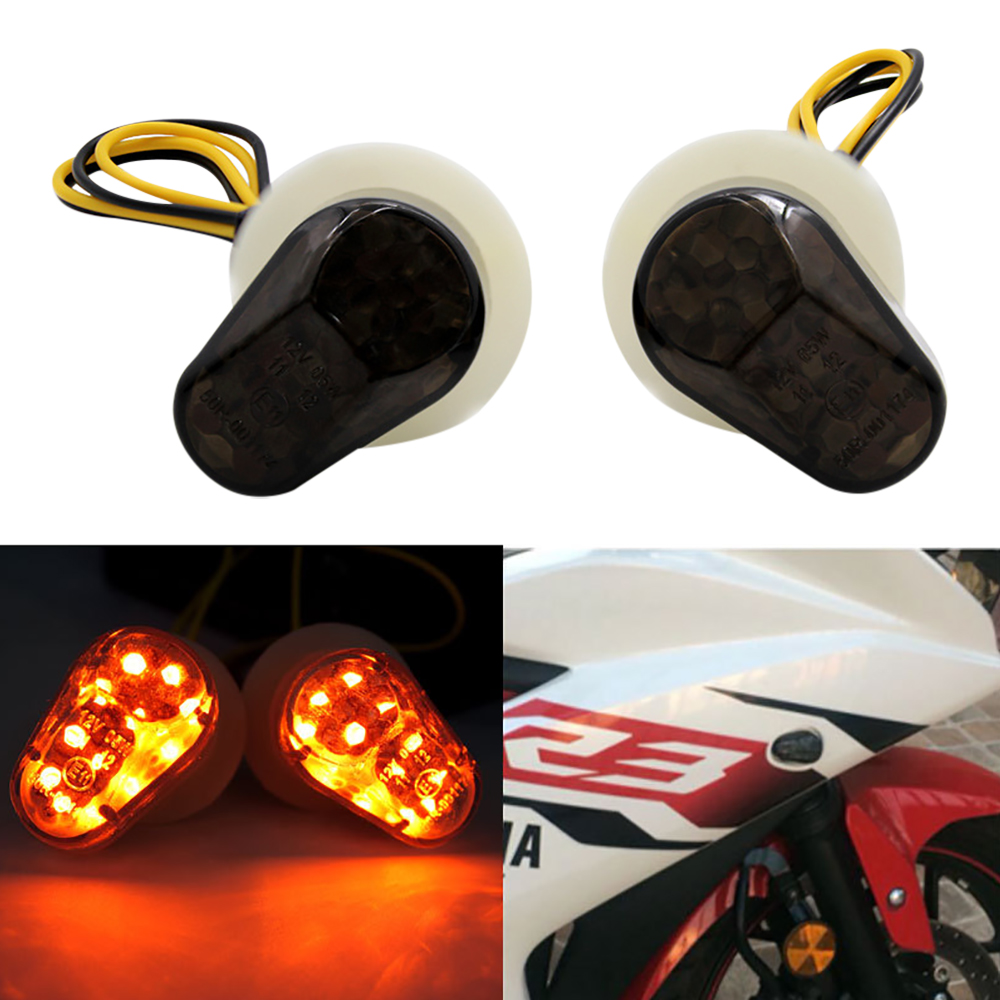 Sos Light Strobe - 2 szt. Motocyklowe kierunkowskazy LED, migające