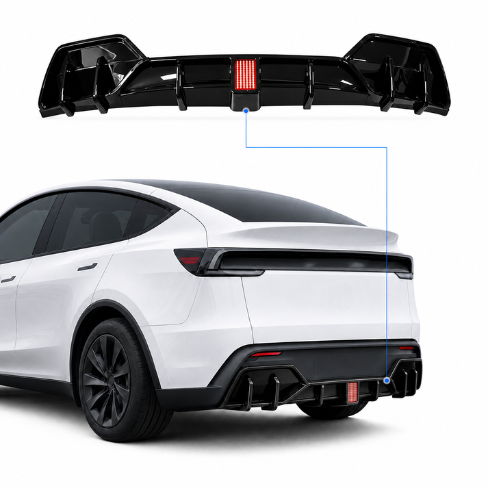 Sos Light Strobe - Dla Tesla Model Y Juniper Tylny