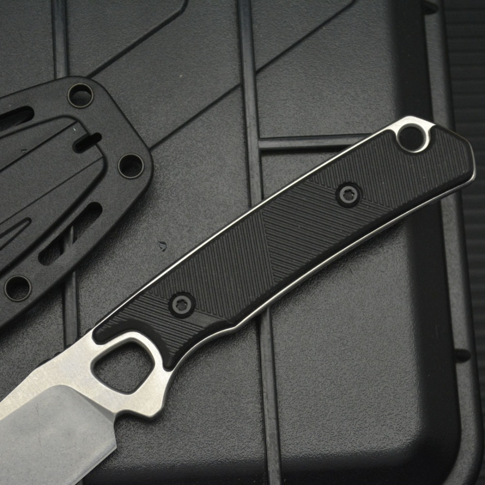2048 EDC – prosty nóż z czarną – Bushcraft Knife Fixed recenzja i cena