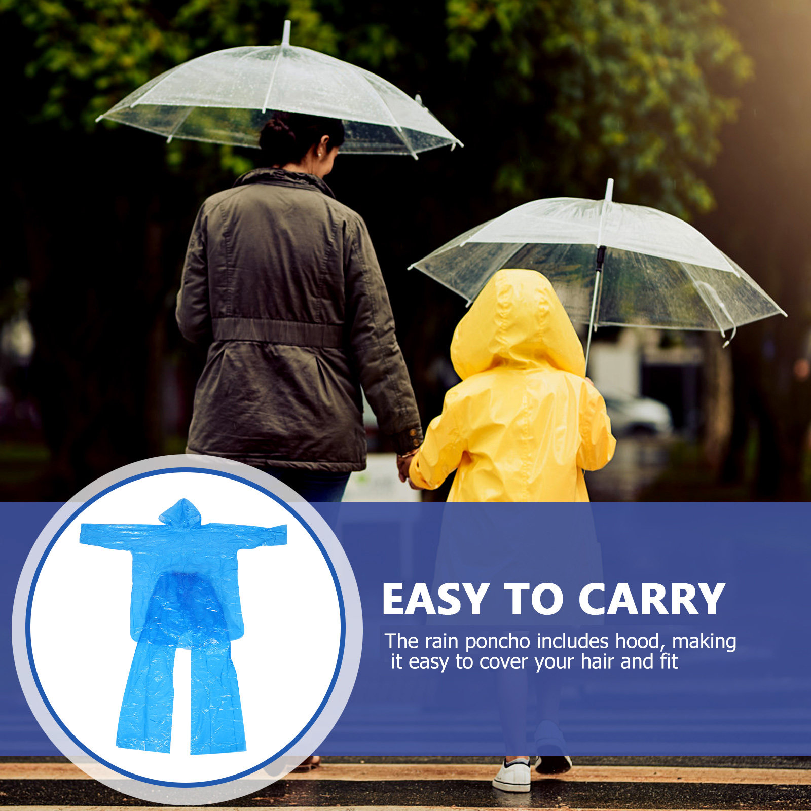 Zestaw awaryjny: przezroczysty – Emergency Poncho Rain recenzja i cena