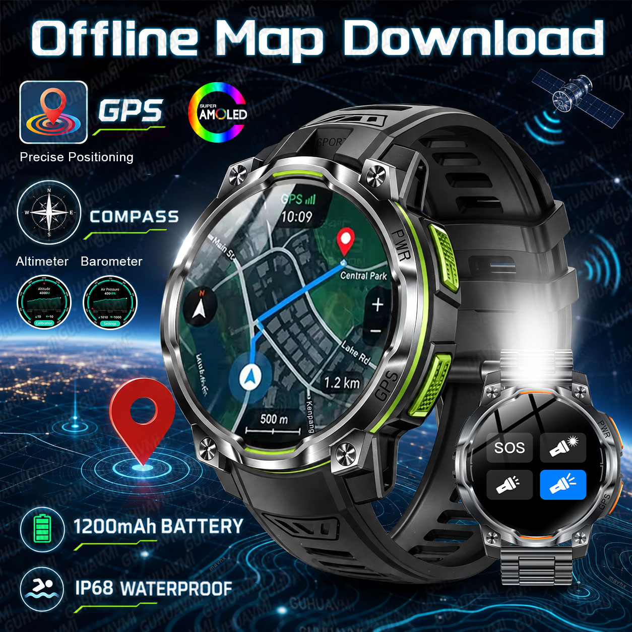 Nowy, zaawansowany smartwatch  – Compass Lensatic recenzja i cena
